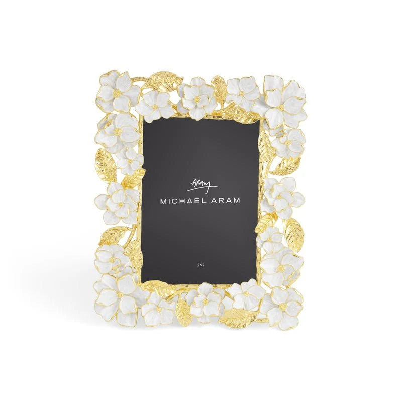 Gardenia Sculpted Frame (5X7) by Michael Aram