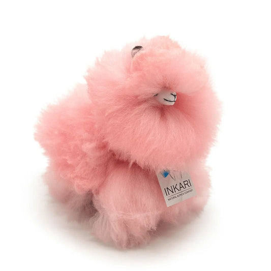 Pink Inkari Alpaka Toy Monsterfluff COTTON CANDY - Small (23cm) - |VESIMI Design| Luxury Bathrooms and Home Decor