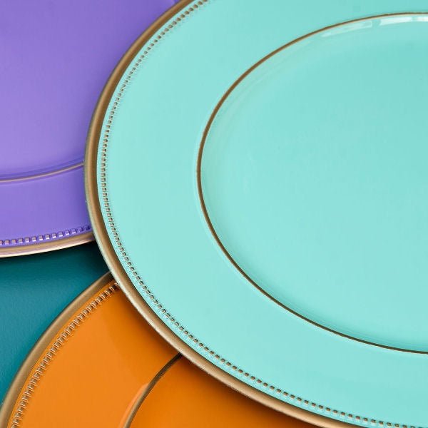 Placemat in Turquoise by Werns - |VESIMI Design| Luxury Bathrooms and Home Decor