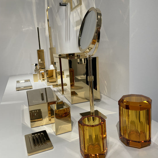 Shiny Gold Box Shiny Gold Multi-Purpose Box with Lid by Decor Walther – |VESIMI Design|