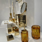 Shiny Gold Rectangular Multi-Purpose Box with Lid - 12cm x 25cm