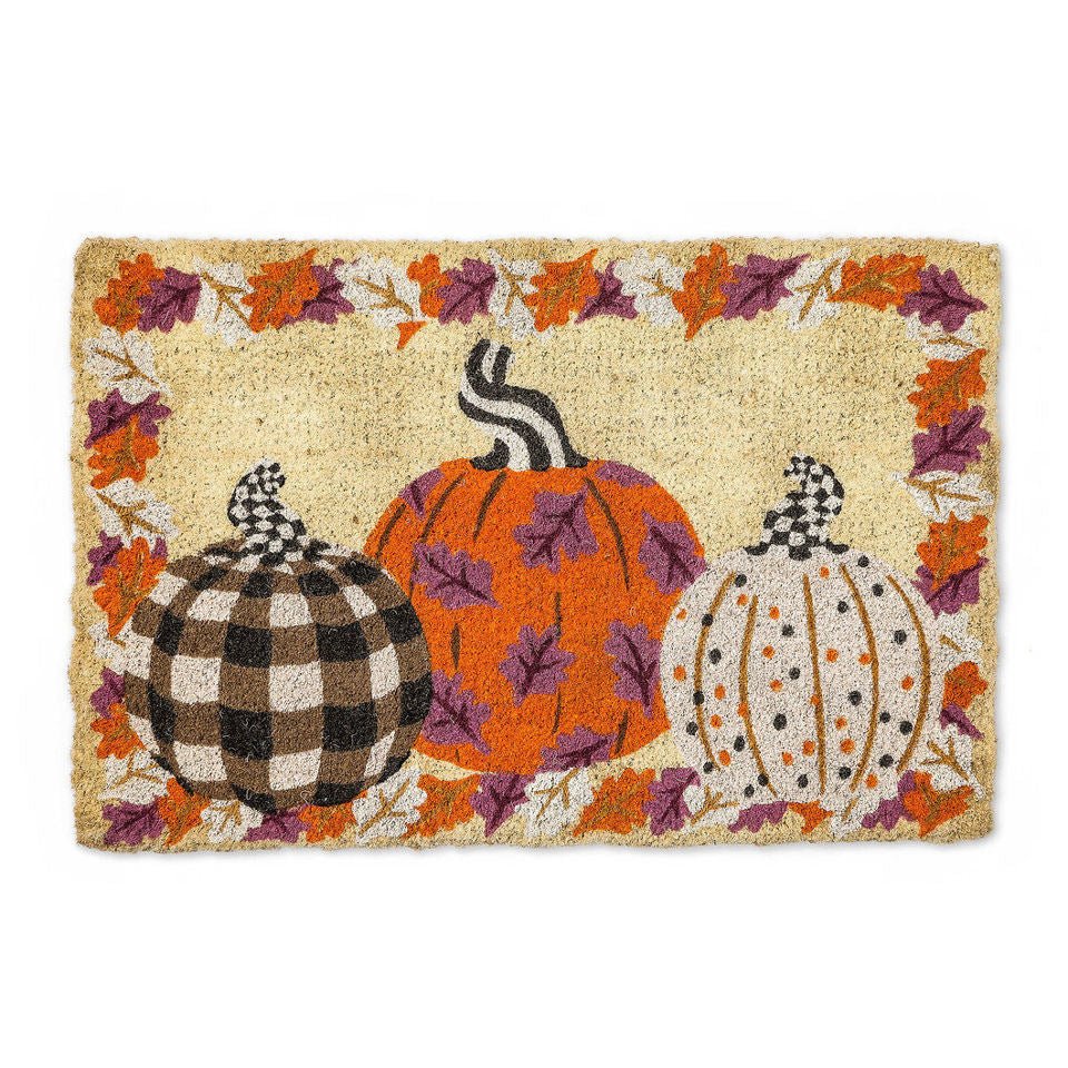 Pumpkin Palooza Entrance Mat - |VESIMI Design| Luxury Bathrooms and Home Decor