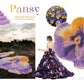 Stunning Purple Egyptian Cotton Bath Mat PANSY by Abyss & Habidecor