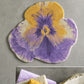 Stunning Purple Egyptian Cotton Bath Mat PANSY by Abyss & Habidecor