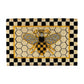 Queen Bee Entrance Mat by MacKenzie - Childs - |VESIMI Design| Luxury Bathrooms and Home Decor