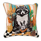 MacKenzie-Childs Raccoon Throw Pillow