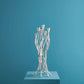 Roots Silver Candle Holder - |VESIMI Design| Luxury Bathrooms and Home Decor