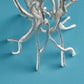 Roots Silver Candle Holder - |VESIMI Design|