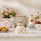 Rosy Check 1 Quart MINI Tea Kettle by MacKenzie-Childs