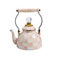 Rosy Check 1 Quart MINI Tea Kettle by MacKenzie-Childs