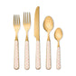 Rosy Check Bistro Flatware 5 Piece Place Setting by MacKenzie-Childs