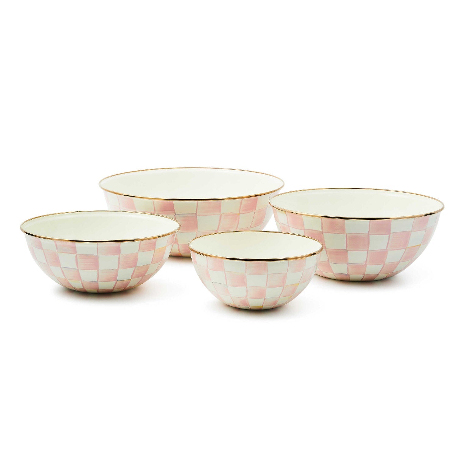 Rosy Check Extra Large Everyday Bowl - |VESIMI Design| Luxury Bathrooms and Home Decor