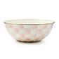 Rosy Check Extra Large Everyday Bowl - |VESIMI Design| Luxury Bathrooms and Home Decor