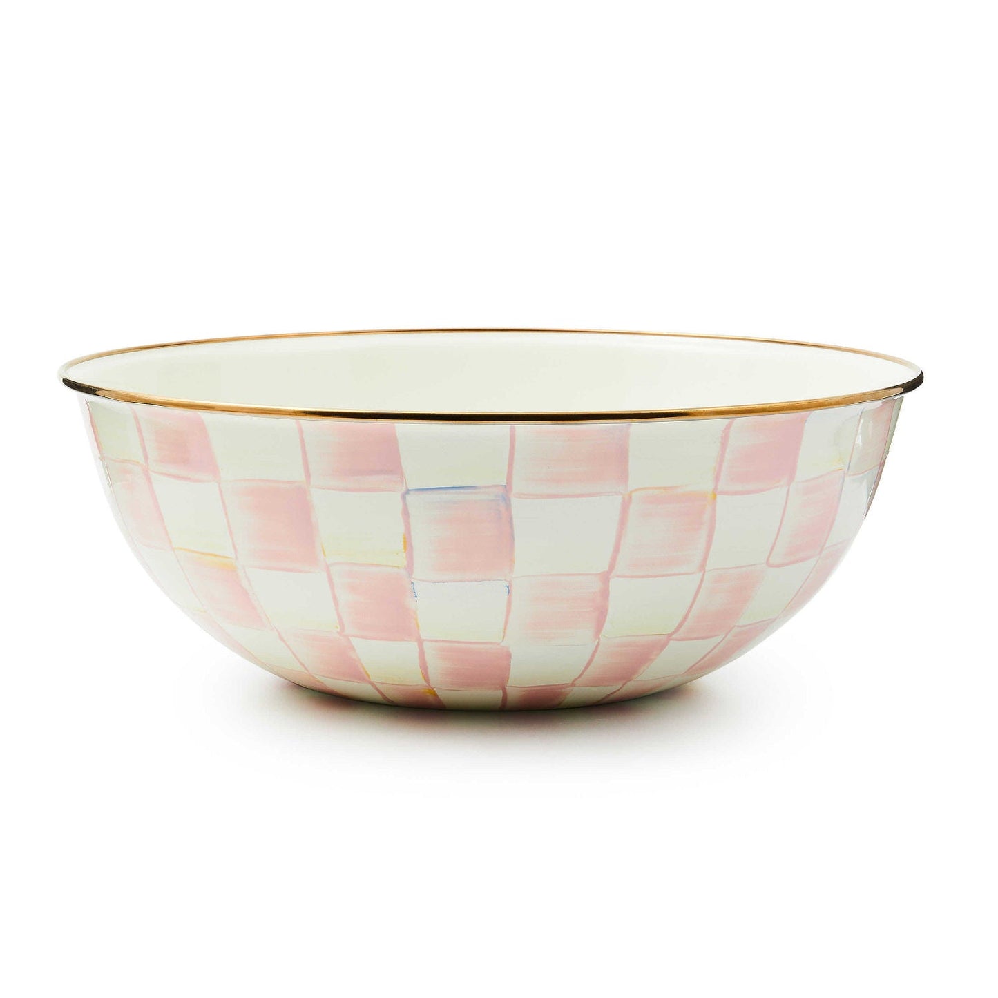 Rosy Check Extra Large Everyday Bowl - |VESIMI Design| Luxury Bathrooms and Home Decor