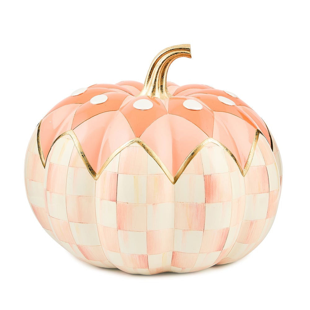 Rosy Check Fairytale Jester Pumpkin by MacKenzie-Childs