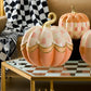 Rosy Check Fairytale Swag Pumpkin by MacKenzie-Childs