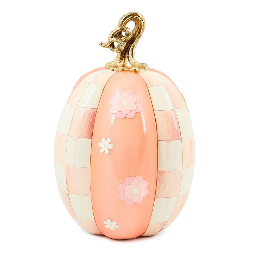 Rosy Check Flower Power Pumpkin