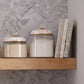 Rosy Check Kitchen Canister, Large by Mackenzie - Childs - |VESIMI Design| Luxury Bathrooms and Home Decor