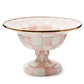 Rosy Check Large Compote by MacKenzie - Childs - |VESIMI Design| Luxury Bathrooms and Home Decor