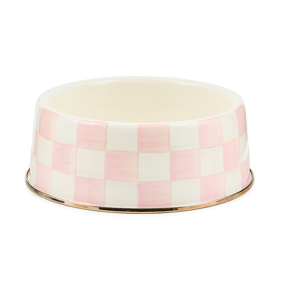 Großer Haustiernapf „Sterling Check“ von MacKenzie-Childs