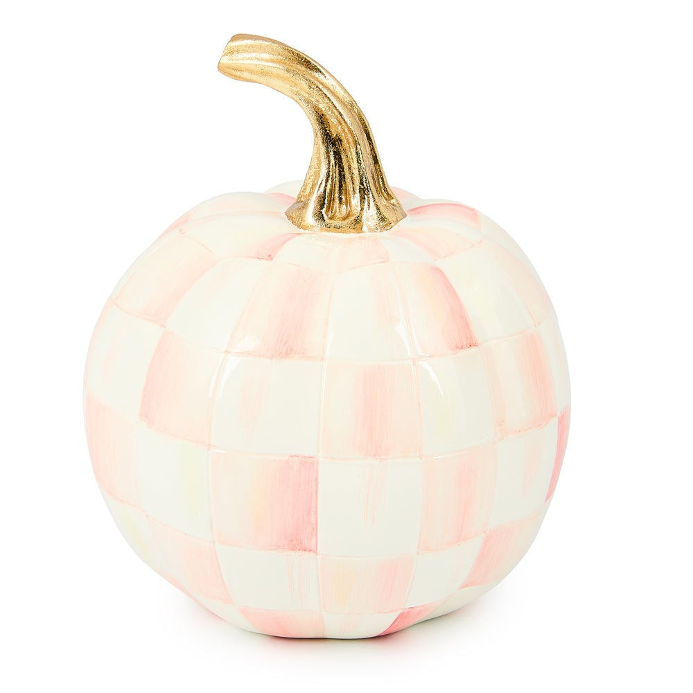 Rosy Check Pumpkins Set of 4 by MacKenzie-Childs