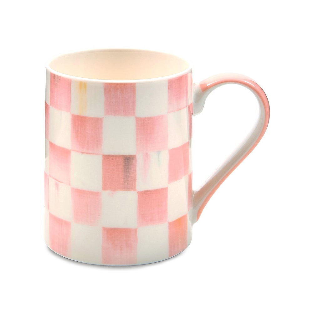 Rosy Check Porcelain Mug by MacKenzie-Childs