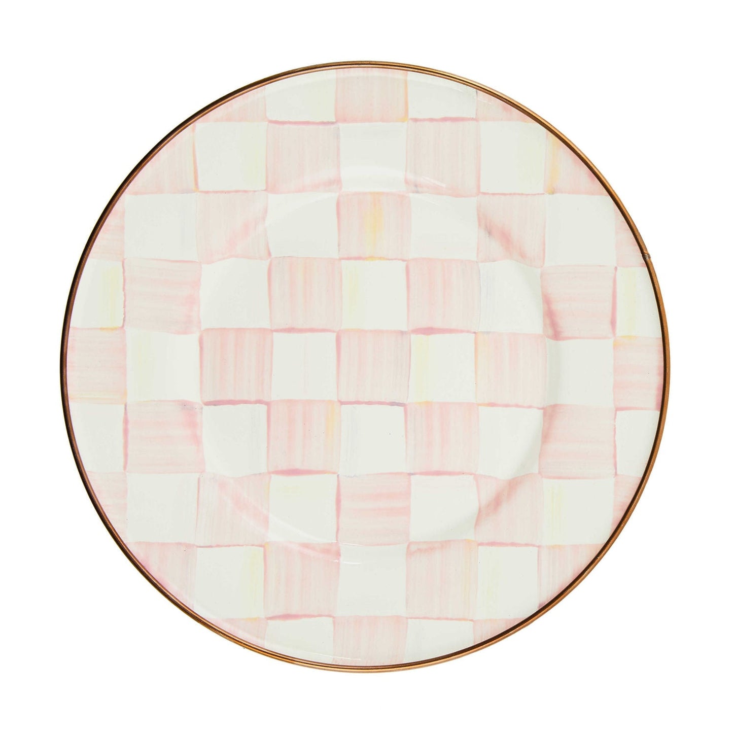 Rosy Check Salad/Dessert Plate - |VESIMI Design| Luxury Bathrooms and Home Decor