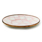 Rosy Check Saucer by MacKenzie - Childs - |VESIMI Design| Luxury Bathrooms and Home Decor