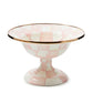 Rosy Check Small Compote by MacKenzie - Childs - |VESIMI Design| Luxury Bathrooms and Home Decor