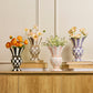 Rosy Check Small Great Vase by MacKenzie-Childs