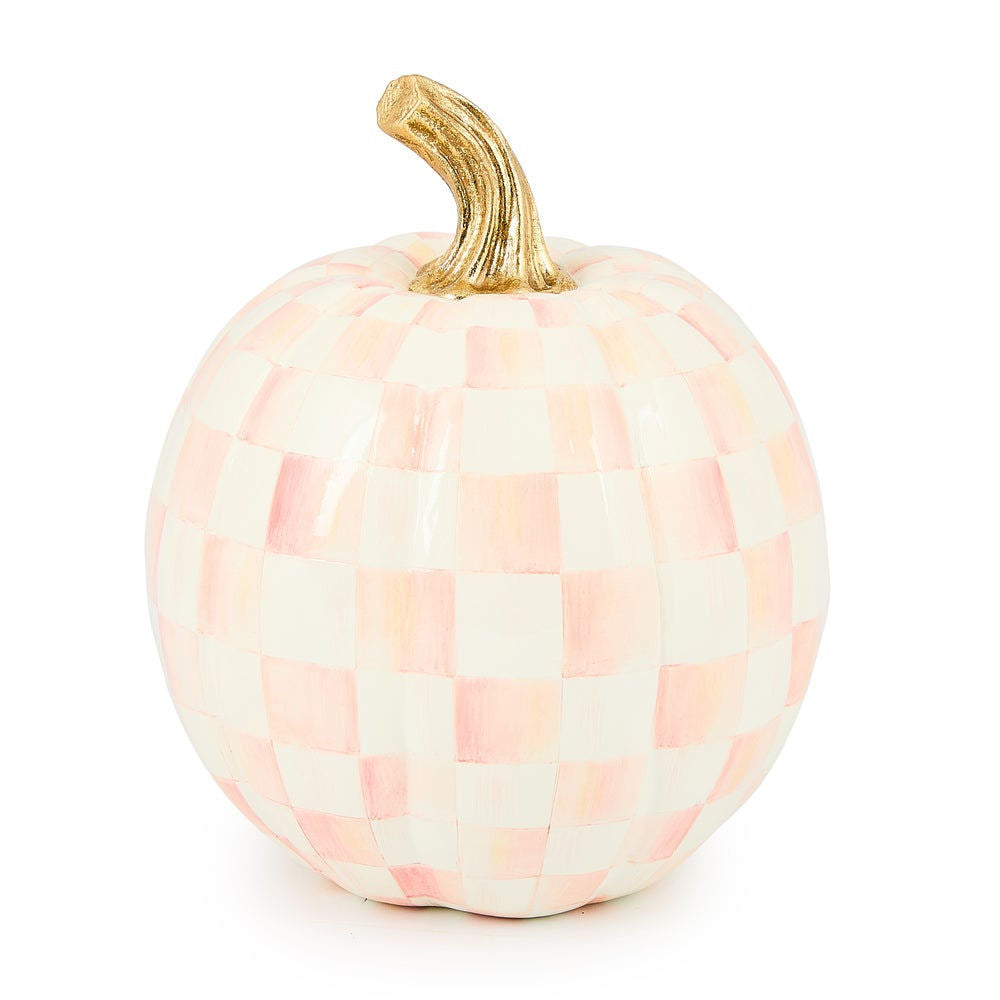 Rosy Check Pumpkins Set of 4 by MacKenzie-Childs