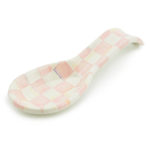 Rosy Check Spoon Rest by Mackenzie-Childs