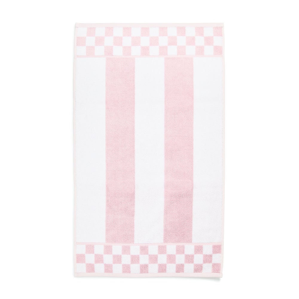 Rosy Stripe Hand Towel MacKenzie-Childs