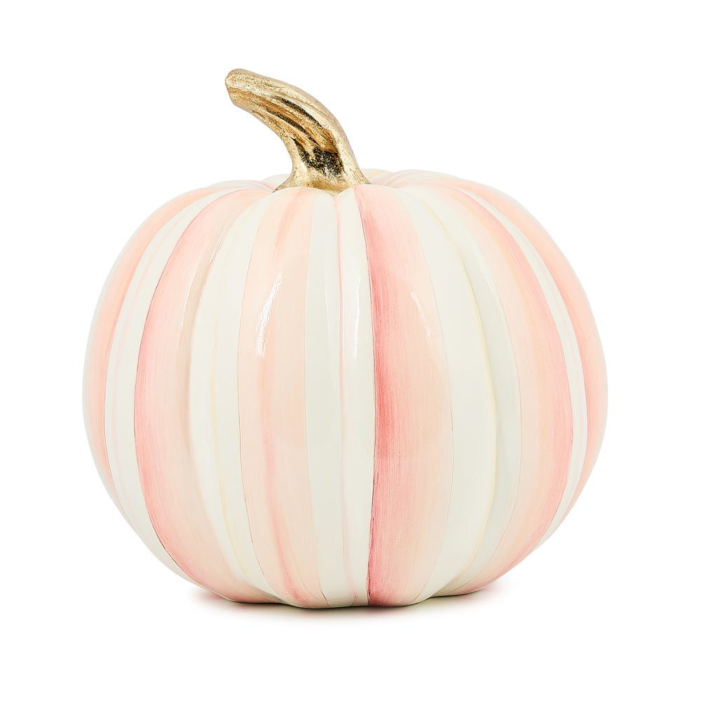 Rosy Check Pumpkins Set of 4 by MacKenzie-Childs
