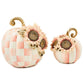 Rosy Stripe Small Sunflower Pumpkin by MacKenzie - Childs - |VESIMI Design|