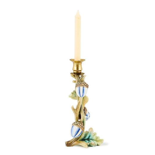 Royal Autumn Acorn Candle Holder by MacKenzie - Childs - |VESIMI Design|