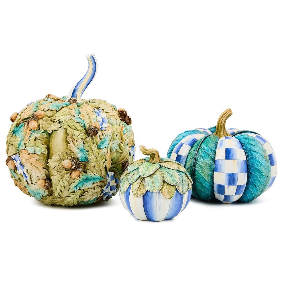 Royal Autumn Large Acorn Pumpkin by MacKenzie - Childs - |VESIMI Design|