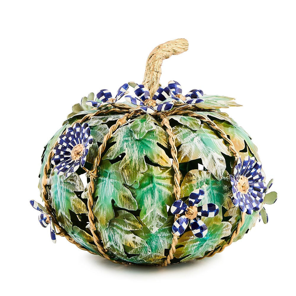 Royal Autumn Metal Pumpkin by MacKenzie-Childs