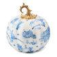 Royal Autumn Toile Pumpkin by MacKenzie - Childs - |VESIMI Design|