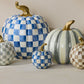 Royal Check Mini Pumpkin - MacKenzie-Childs Halloween Decoration