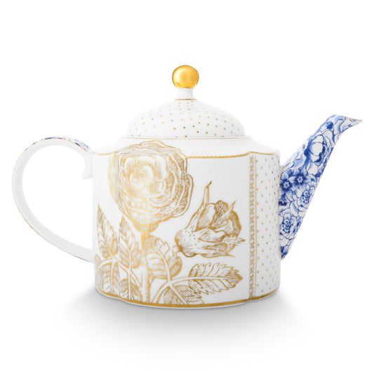 Royal White Porcelain Teapot | Pip Studio