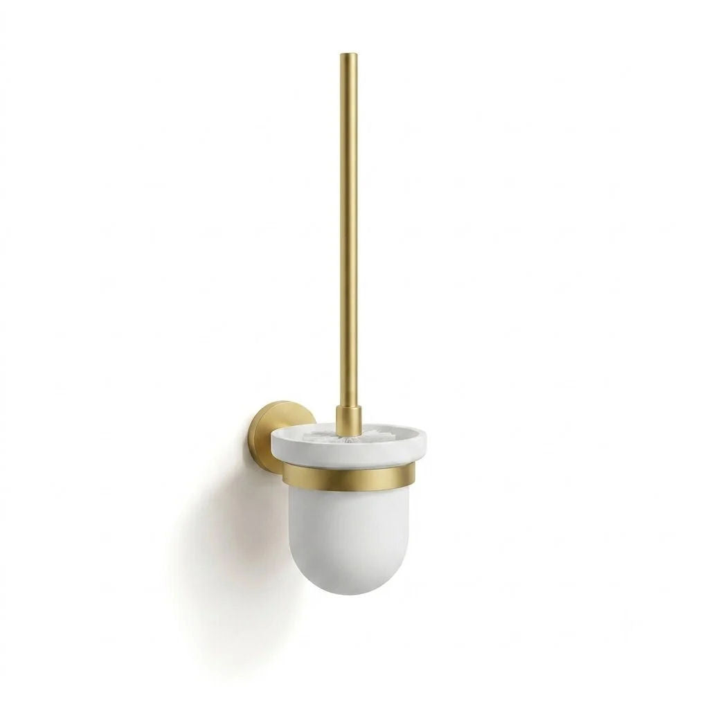 Satin Gold Opera Luxury WC Brush Holder