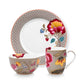 Breakfast Set of 3 Blooming Tales Fantasy Khaki - Pip Studio