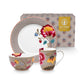 Breakfast Set of 3 Blooming Tales Fantasy Khaki - Pip Studio