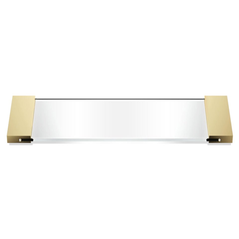 Shiny Gold Bathroom Tray by Decor Walther - |VESIMI Design|