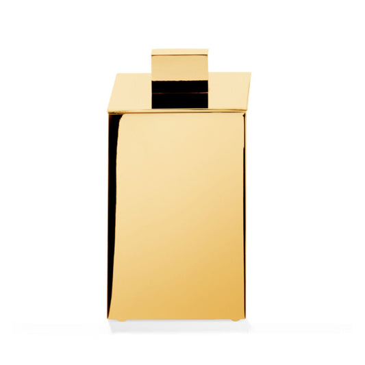 Shiny Gold Multi-Purpose Box with Lid by Decor Walther - |VESIMI Design| Luxury Bathrooms and Home Decor