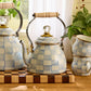 Sky Check 2 Quart Tea Kettle by MacKenzie-Childs