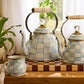 Sky Check 3 Quart Tea Kettle by MacKenzie-Childs
