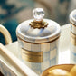 Sky Check Small Canister by MacKenzie-Childs