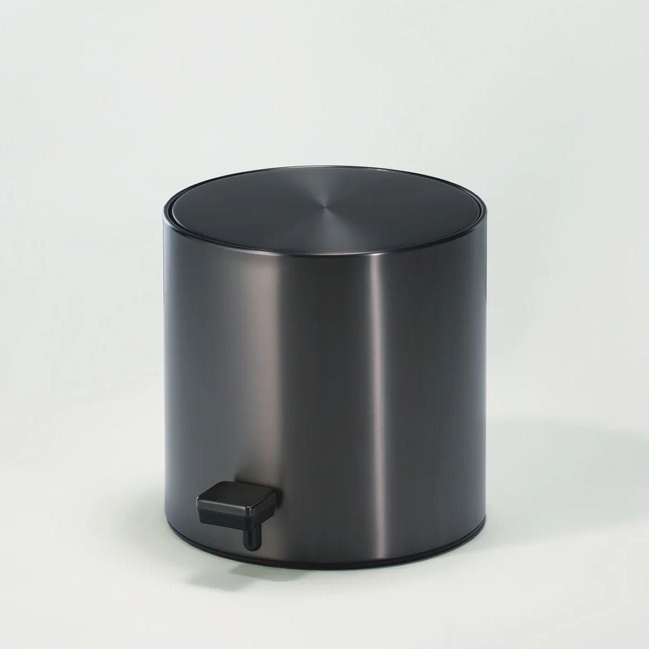 Mini Soft Close Pedal Bin Dark Gun Metal 3,5 L